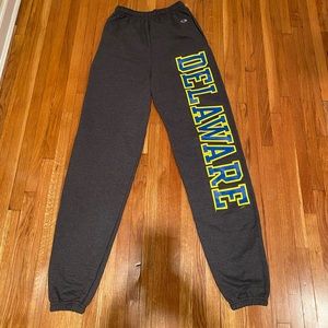 NWOT University of Delaware Champion Big Delaware Sweatpants